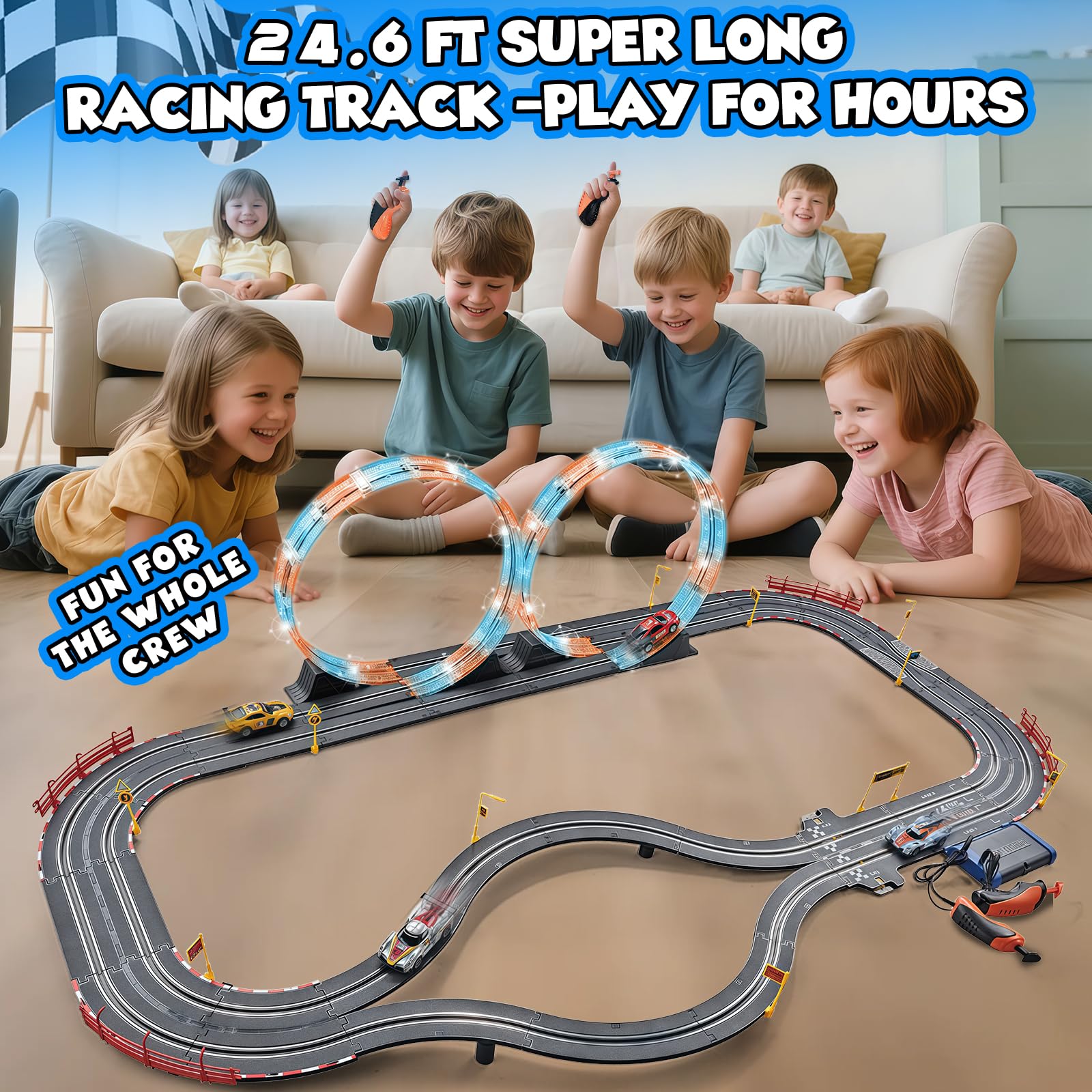 RIANEAN dual-speed controllers let beginners and pros pace racing
