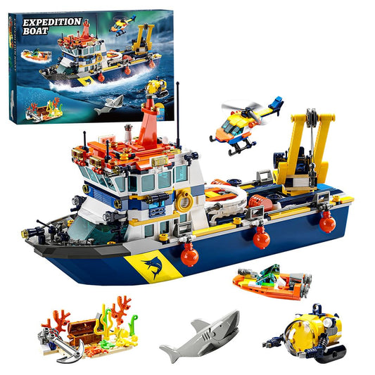 RiceBlock Arctic Expedition Ship showing the hull design for imaginative exploration