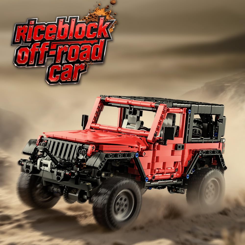 RiceBlock jeep cockpit detail shows precise interior features for enthusiasts.
