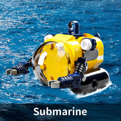 RiceBlock science lab area encourages experiments and marine exploration play