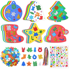 RICEDUO Christmas bell foam sticker for easy decorating and hanging.