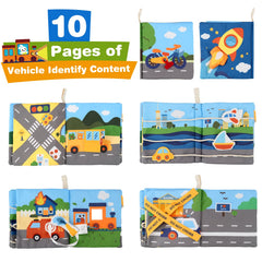 Richgv baby book features bright illustrations to captivate little eyes during playtime.