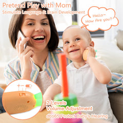 Richgv phone toy buttons invite exploration of numbers and sounds