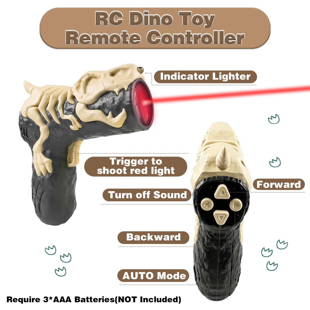 Richgv Spinosaurus tracks light for forward and backward movement