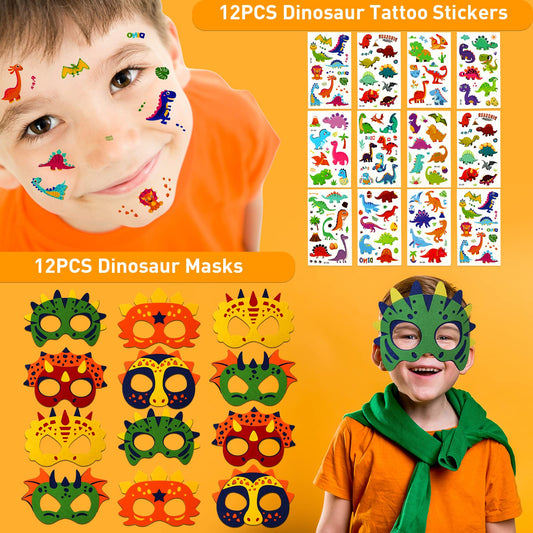 RichSmile slap bracelets add vibrant, wearable prizes to any dinosaur party.