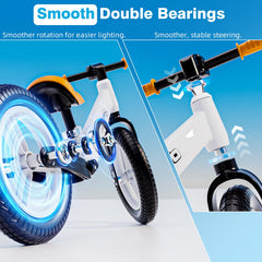 Ridego silicone shock-absorbing strips on frame joints for stability