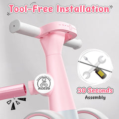 Ridego 135-degree steering safety design for stable toddlers