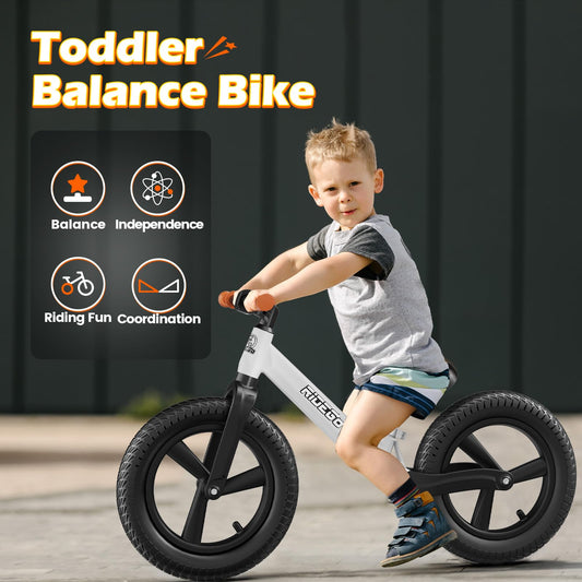 Ridego air rubber tires absorb shocks for smooth rides.