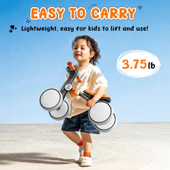Ridego four-wheel balance design offers enhanced stability for early riders.