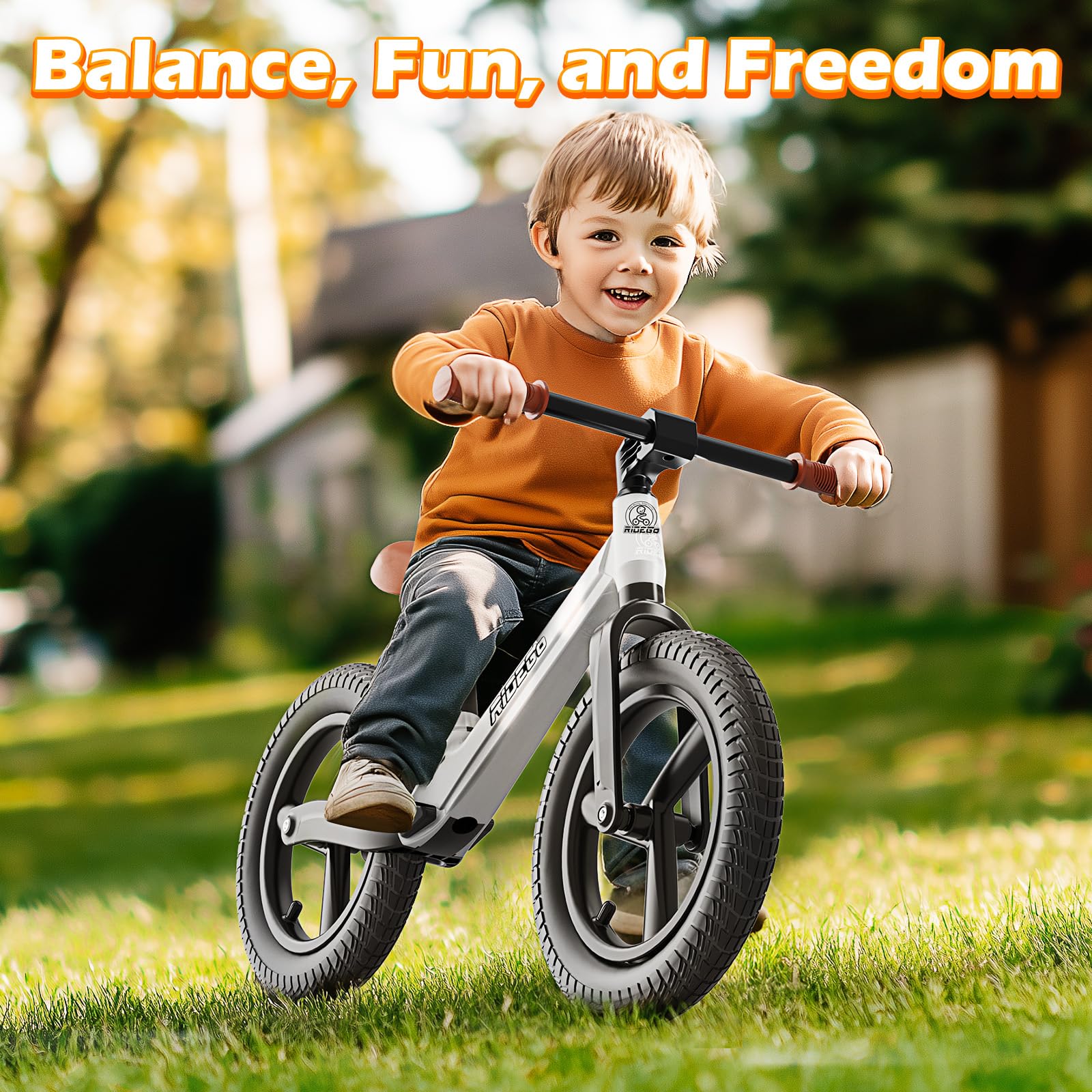 Ridego gift-ready balance bike inspires outdoor adventures for growing explorers.