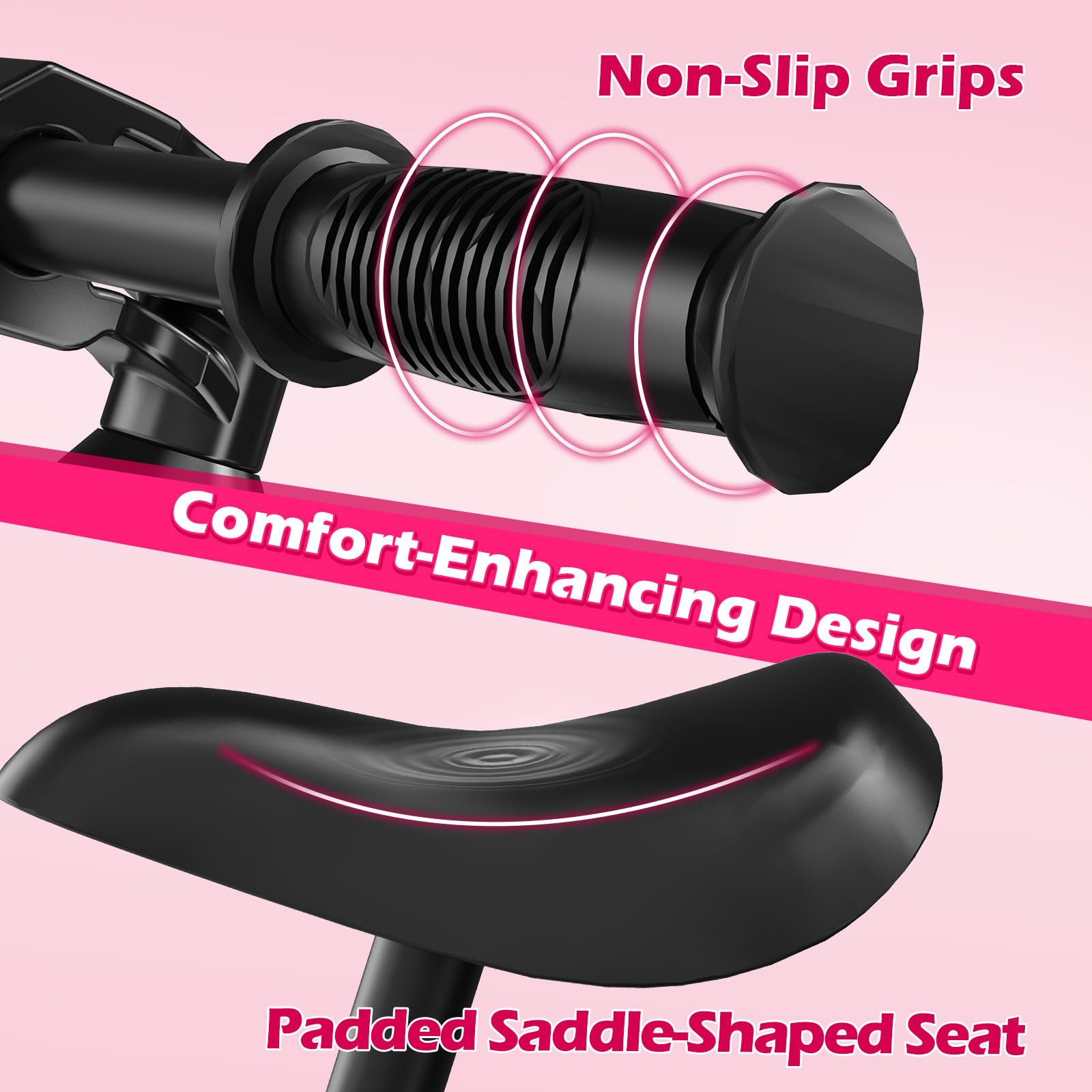 Ridego glass-reinforced nylon frame highlights lightweight yet strong construction.
