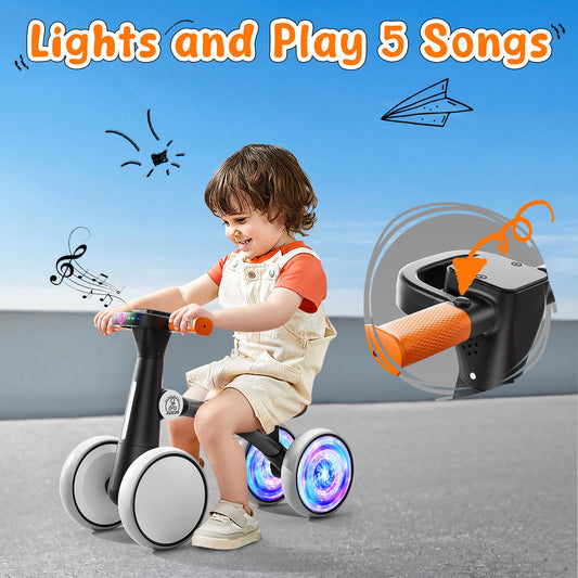 Ridego safety design with 135-degree steering keeps rides steady for growing toddlers.