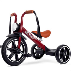 RIDYEE toddler tricycle front light enhances visibility for safe evening rides.