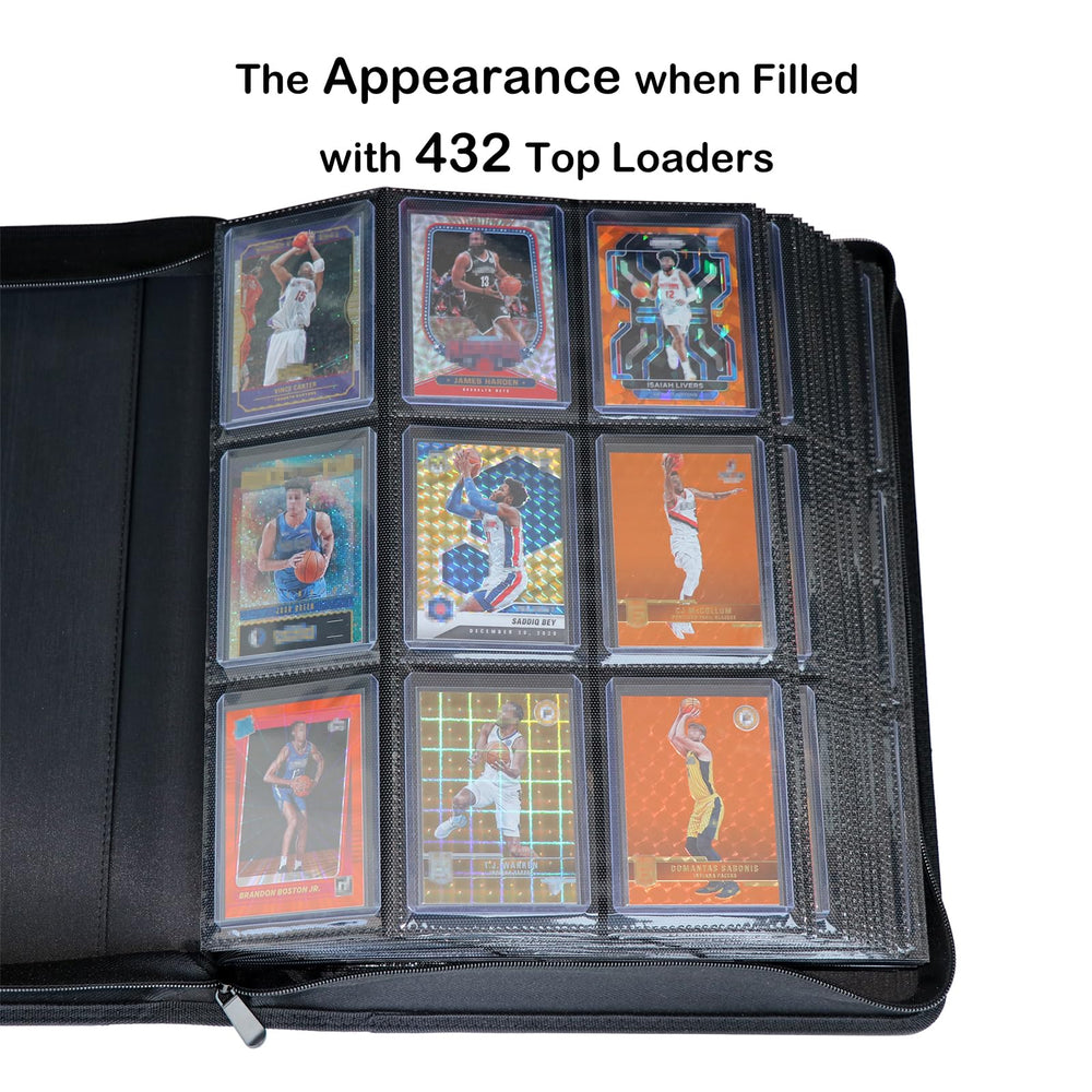 Rieton compatibility with 3x4 top loaders for MTG YuGiOh sports cards