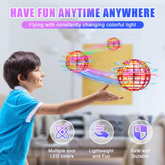 RIEYON Flying Orb Ball ABS durability withstands wall contacts during play.