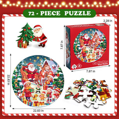 rifamee family-friendly Christmas puzzle enhancing sharing moments.