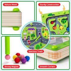 rifamee magnetic pen moving animals toward matching letters