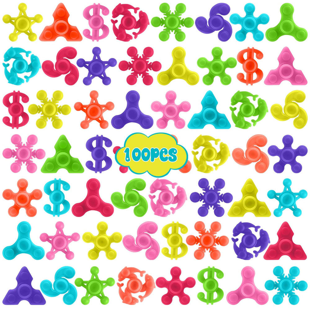 Riferg bulk mini finger spinner package for party favors and stocking stuffers
