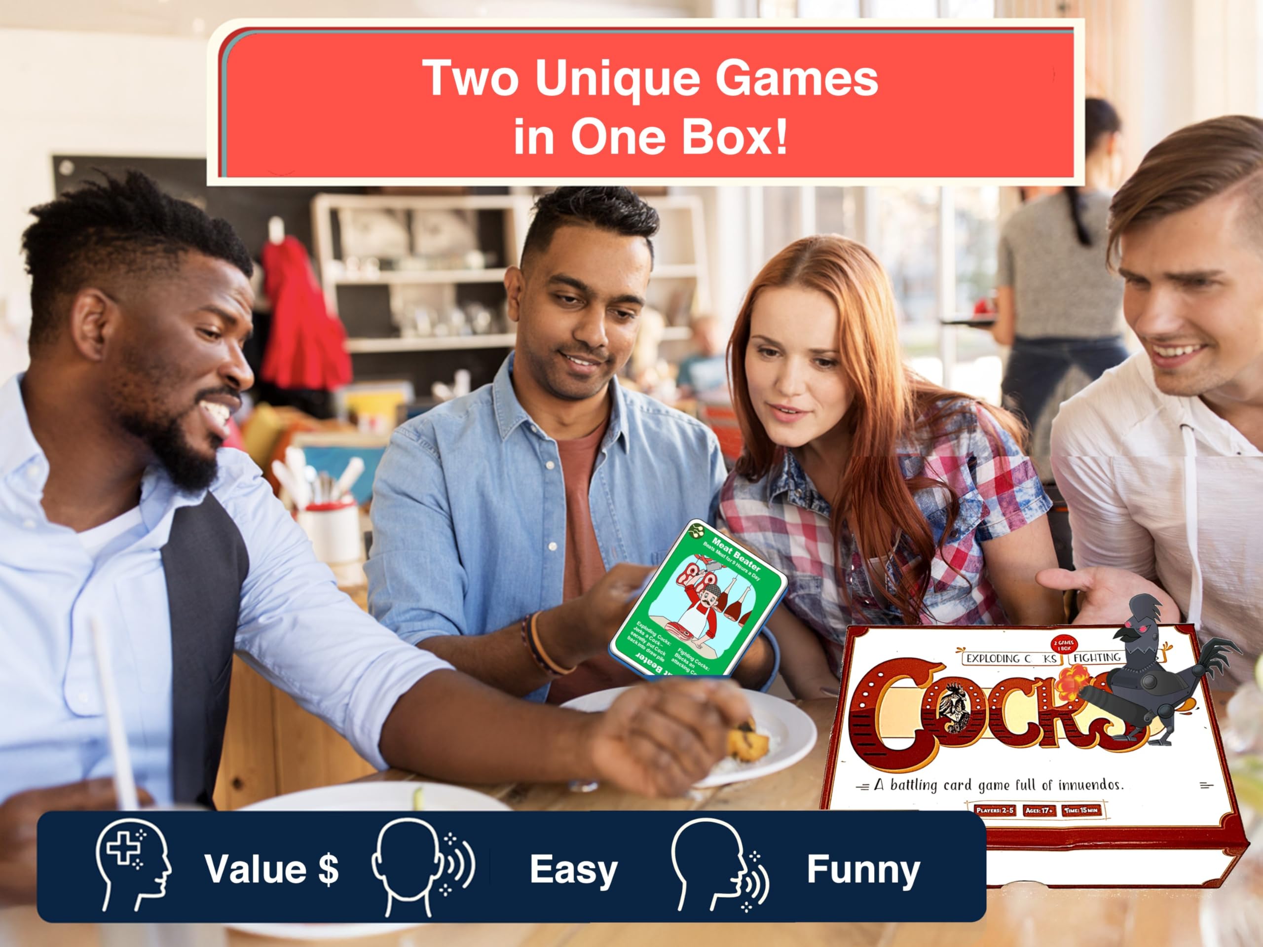 Right Or Racist Box of Cox cards and illustrations spark playful banter
