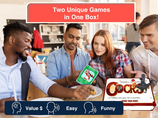 Right Or Racist Box of Cox cards and illustrations spark playful banter