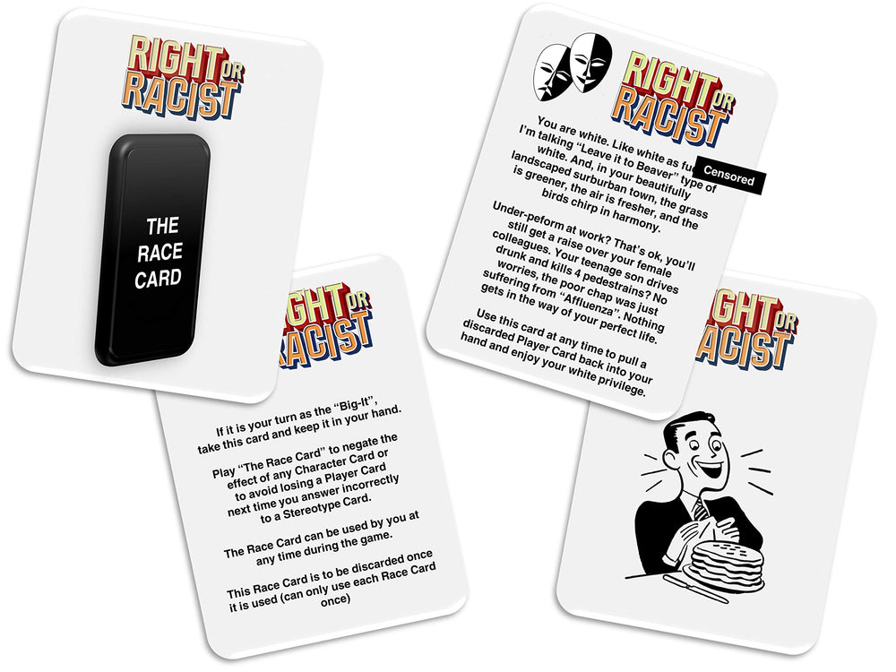 Right Or Racist Vol 2 gift package ready to gift.