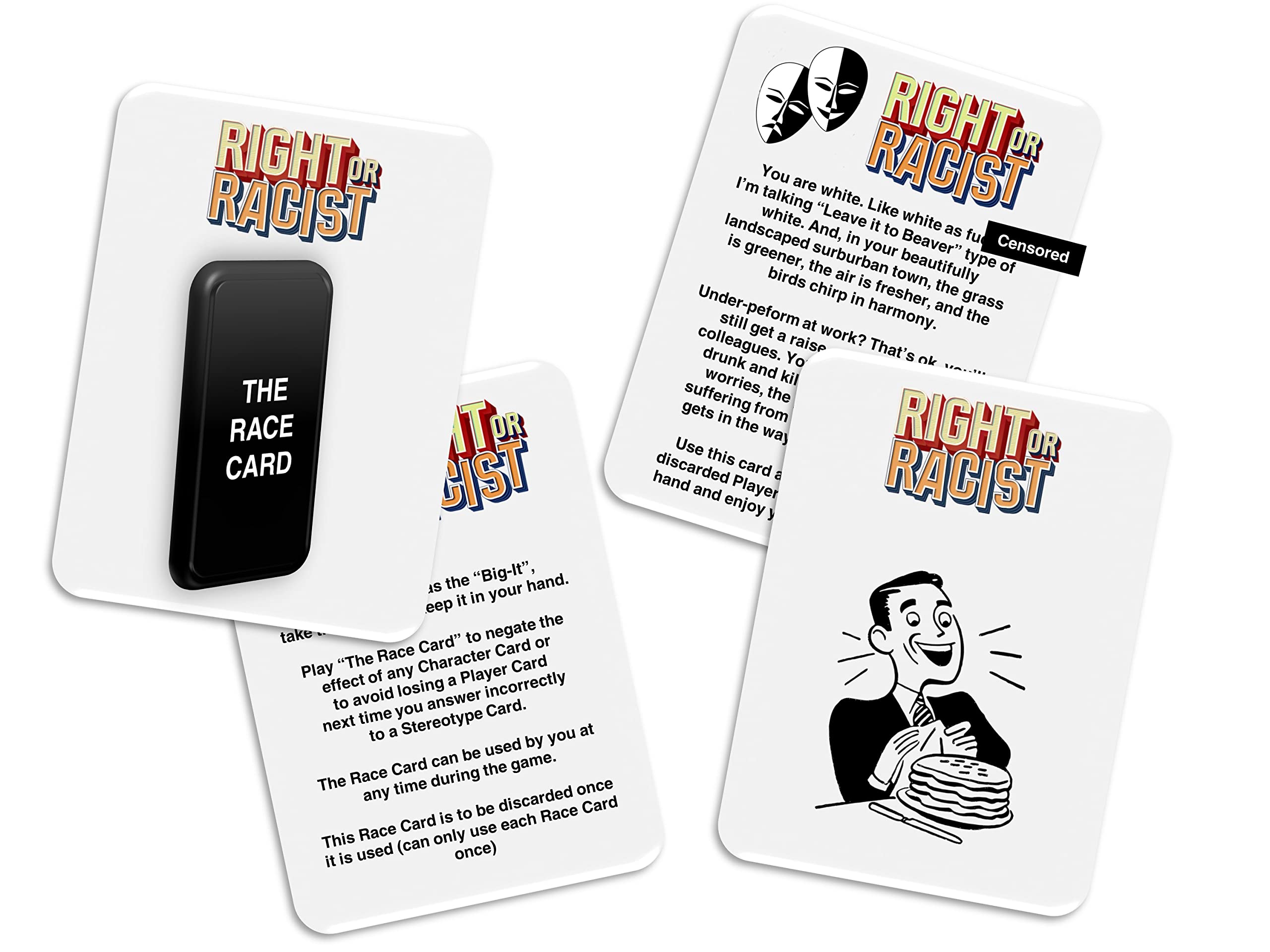 Right Or Racist Vol 3 debate cards enhancing replay value and discussion