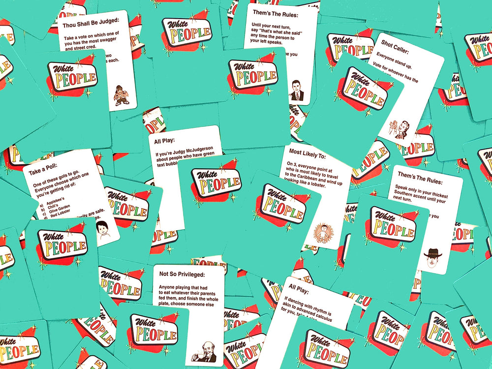 Right Or Racist White People The Game in play sparks conversation and laughter.