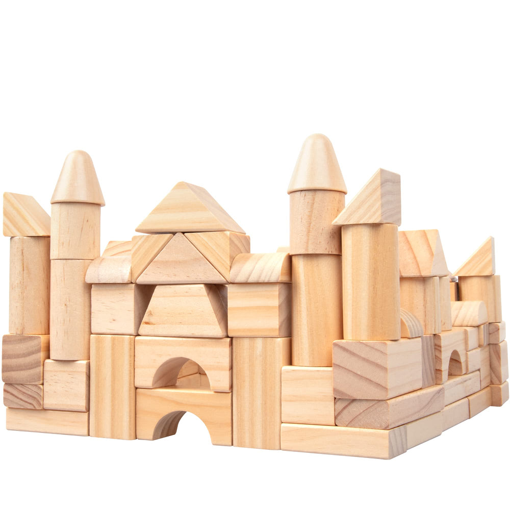 Right Track Toys wooden blocks gift-ready packaging ideal for birthdays