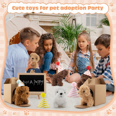 Rigibright puppy party set complete for Adopt a Puppy themed celebration.
