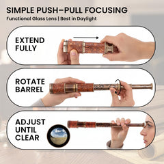 ROORKEE RII gift-ready spyglass suitable for travelers and collectors.