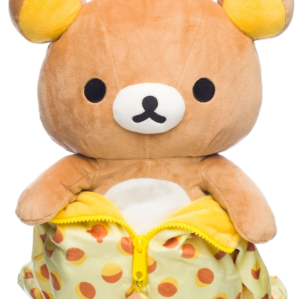 Rilakkuma Castella Cake plush packaging ready for gifting