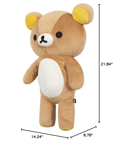 Rilakkuma San-X Original Plush Large, display-ready packaging for gifting or shelf display.