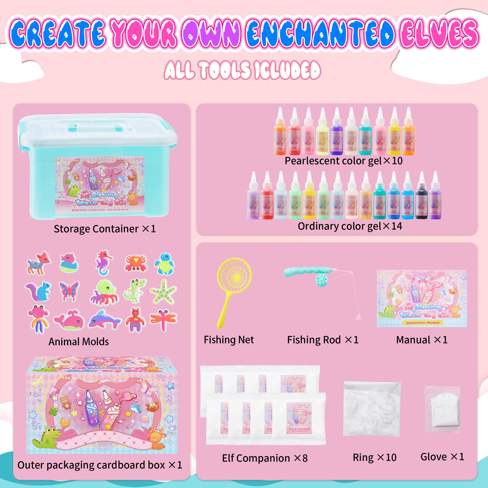 RILUKICH Magic Water Gel colors inspire vibrant, mess-free art