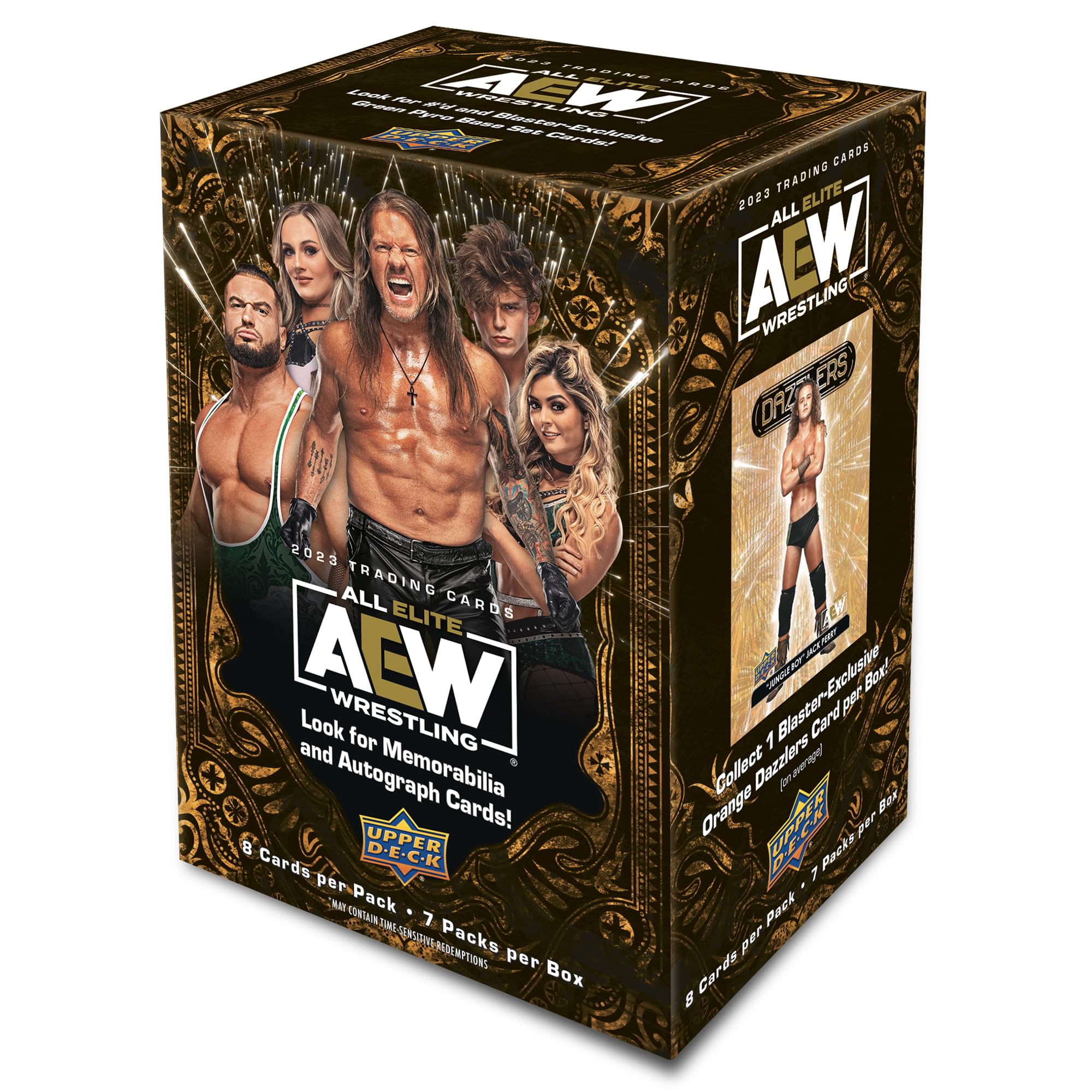 Ringside AEW Excalibur's Picks card features a unique bio and spotlight
