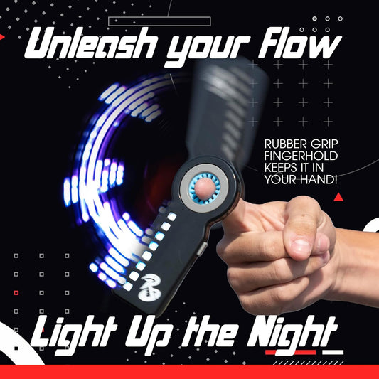 RingSlingr LED modes display highlights color cycles for entertaining reactions