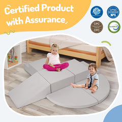Rinnebbit machine washable cover ensures quick cleanup after messy play.
