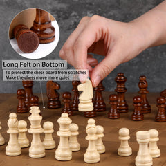 Rinten velvet bags organize chess pieces neatly