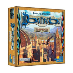 Rio Grande Games Dominion Empires gameplay setup demonstrates strategic planning and session variety.