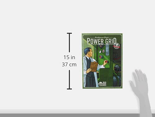 Rio Grande Games Power Grid Recharged players in competitive energy race.