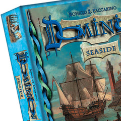 Rio Grande Games Seaside Second Edition islands and ports invite strategic expansion.