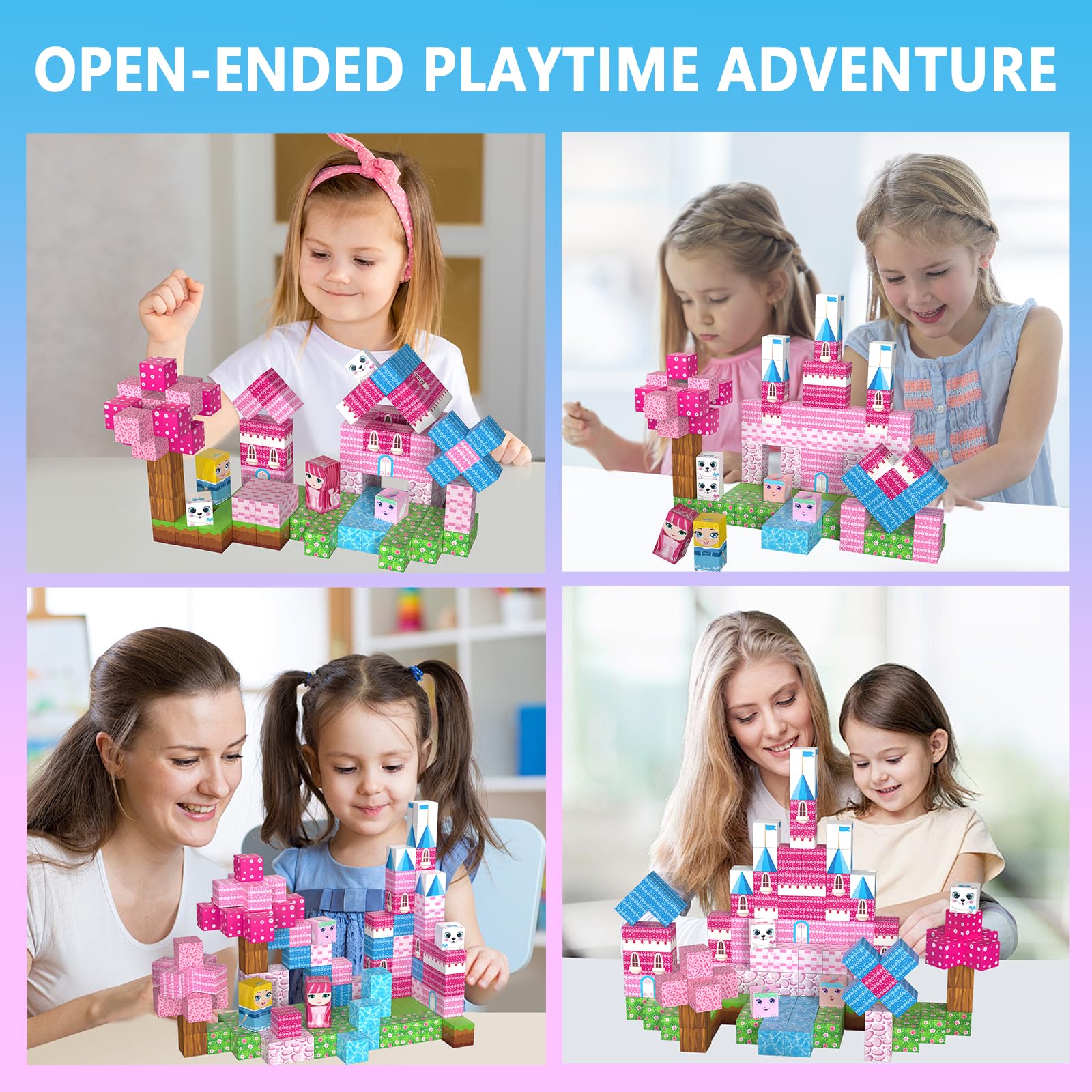 Non-toxic materials ensure worry-free play and longer imaginative sessions.