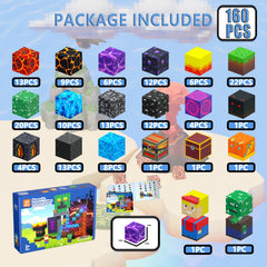 Riomuru safe and durable magnetic blocks for ages 3 and up.