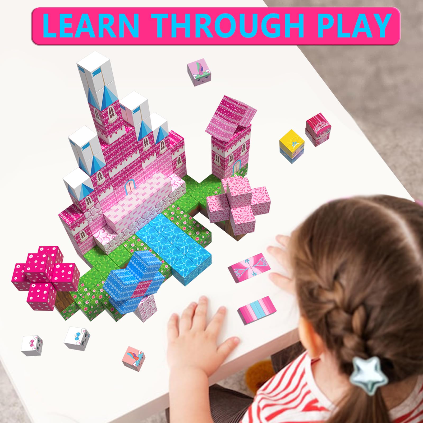 Riomuru blocks are safe and durable for little hands during daily creativity.