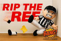Rip The Ref easy-cleanup materials pictured for quick post-game cleanup.