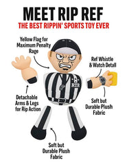 Rip The Ref funny bad calls reaction with friends laughing at game-day humor.