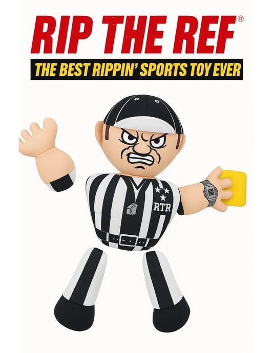 Rip The Ref removable limbs action showing quick, repeatable ripping for playful moments.