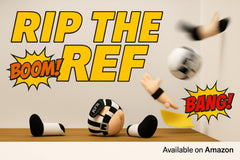 Rip The Ref reusable toy suitable for multiple playoff moments and watch parties.