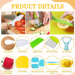 RISICULIS apron and chef hat keep kids clean while cooking.