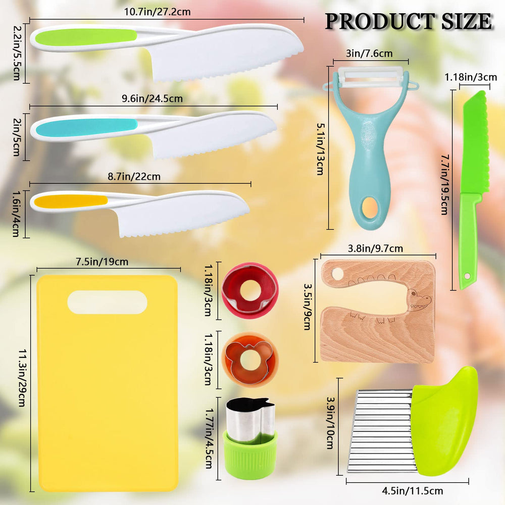 RISICULIS kids cooking knife ideal for tiny hands during family cooking moments.