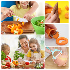 RISICULIS toddler apron protects clothing during hands-on cooking.